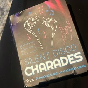 Silent disco charades!